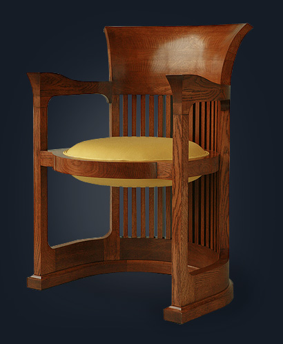 Martin House Barrel Chair