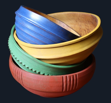 Traditional Painted Swedish Bowls