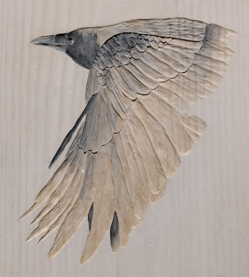Crow Flight Carving