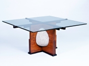Glass & Granite Coffee Table