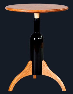 Wine Bottle Table